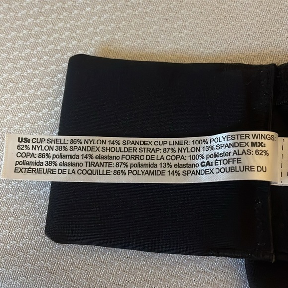 Soma women’s bra 42DDD Stunning support unlined minimizer Black underwire lace - Picture 6 of 8